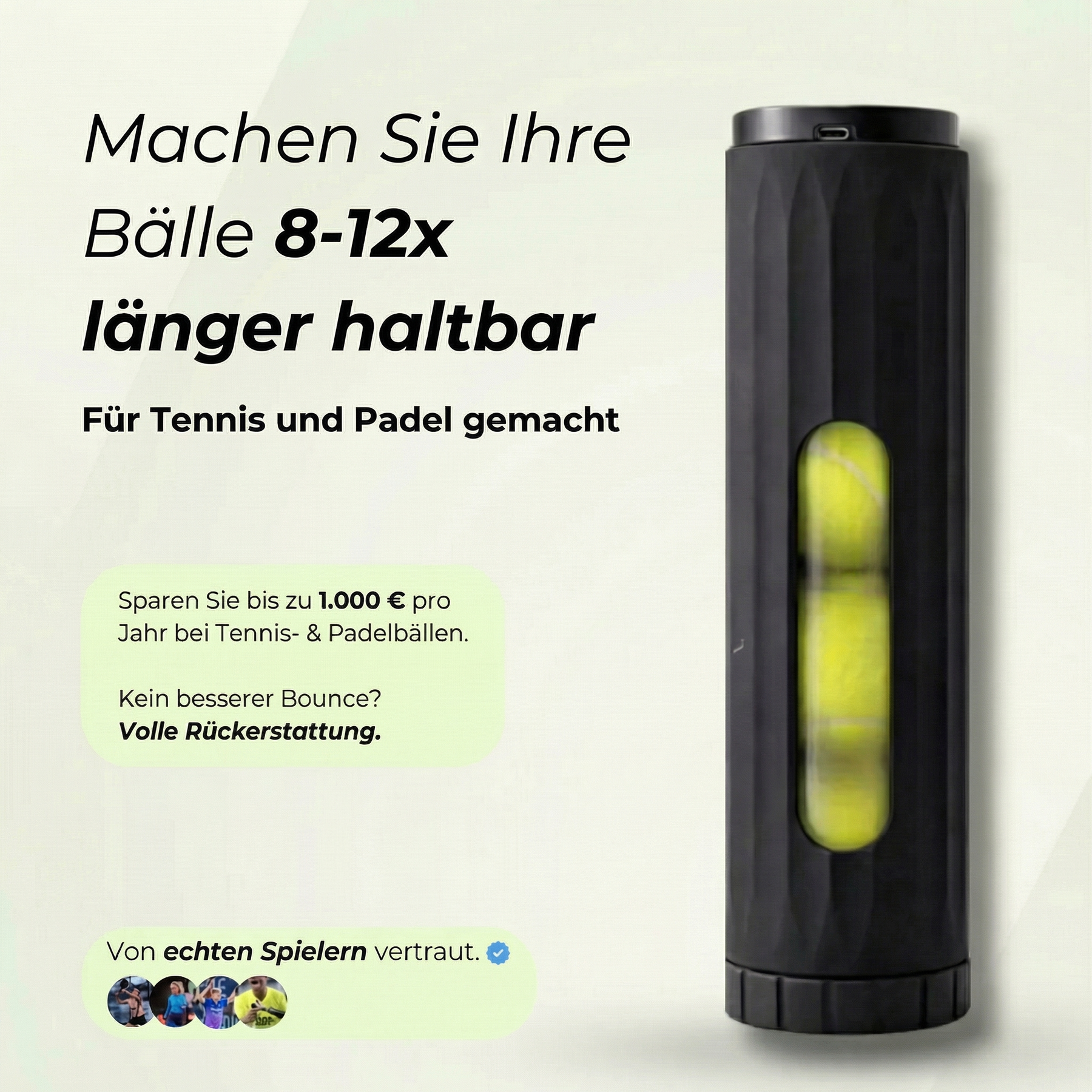 ReboundLab Elektrischer Druckbehälter